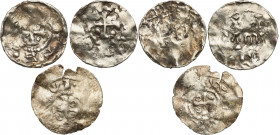 Medieval coin collection - WORLD
POLSKA / POLAND / POLEN / SCHLESIEN / GERMANY

Germany. Henry II and successors. Denarius, set of 3 - various 

...