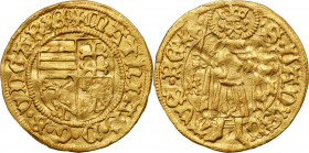 Medieval coin collection - WORLD
POLSKA / POLAND / POLEN / SCHLESIEN / GERMANY

Hungary, Matthias Corvinus (1458-1490). Goldgulden undated, Kremnic...