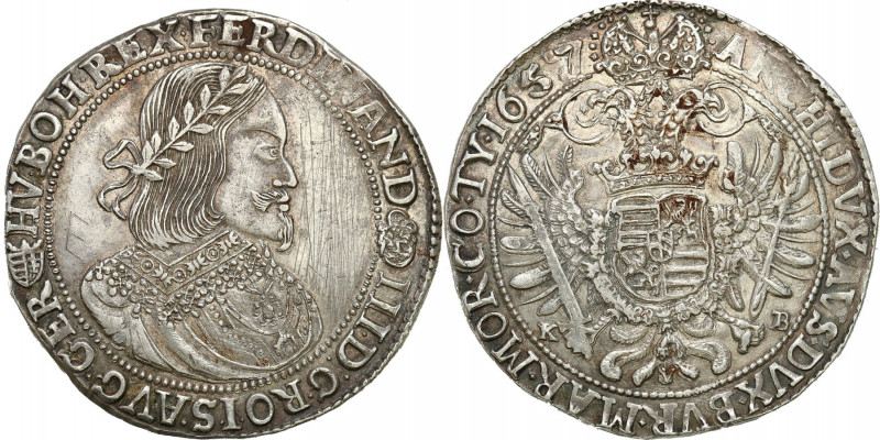 Austria
Austria. Ferdinand III (1637-1657). Thaler 1657 KB, Kremnica - ADNY 
...