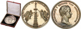 Austria
Austria. Ferdinand I (1835-1848). Medal 1843 Johann Roth - reconstruction of the spire of St. Stephen in Vienna 

Aw.: GE�owa cesarza w pra...