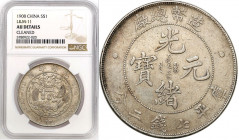 China
China, Tientsin. 1908 Dollar NGC AU - RARE 

Bardzo rzadka pozycja juE < w tym stanie zachowania.KM Y 216; L&M 11

Details: 
Condition: NG...