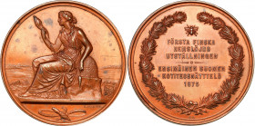 Finland
Finland, Helsinki. Medal 1875- the first Finnish exhibition of housework, bronze 

PiD�knie zachowany.

Details: 38,36 g brD�z 43 mm
Con...