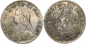 France
France, Louis XV (1715-1774). Ecu 1726 P, Dijon - less frequent 

Rzadszy typ monety z mennicy w Dijon.Ciemna patyna.Gadoury 321

Details:...