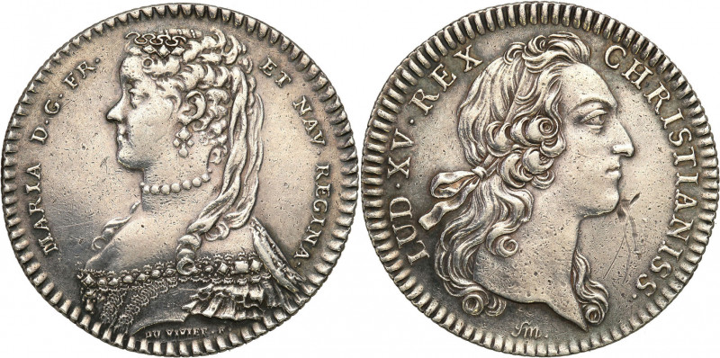 France
Poland, France. Maria Leszczyska, Queen of France. Medal 1733, silver 
...