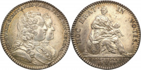 France
Poland, France. Maria Leszczyska and Louis XV, Queen of France. Medal 1733, silver 

Jeden wzorzec z wielu, z bogatej serii E