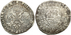 Netherlands
The Spanish Netherlands, Philip IV (1621-1665). Patagon 1635, Antwerp 

Ciemna patyna.Davenport 4462; Delmonte 293

Details: 27,18 g ...