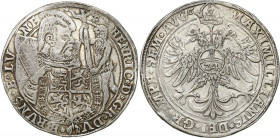 Germany
Germany, Brunswick -Wolfenbttel - Henry II the Younger (1514-1568). Thaler 1568, Goslar - NO 

Moneta z tytulaturD� cesarza Maksymiliana II...
