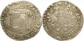 Germany
Germany, Emden, Ferdinand III (1637-1653), Gulden (28 stubers) undated, silver 

Miejscowe niedobicie, patyna.Davenport 508

Details: 19,...