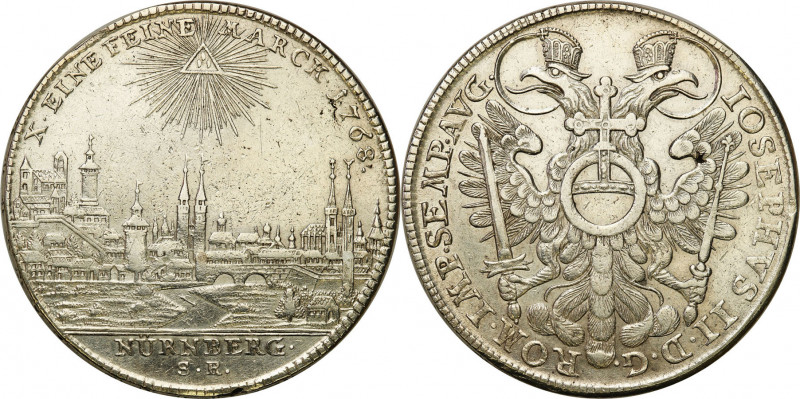 Germany
Germany, Nuremberg. Joseph II (1765-1790). Thaler 1768, Nuremberg 

P...