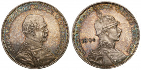 Germany
Germany, Wilhelm II (1888-1918). Medal for the reconciliation of William II with Bismarck 1894, Nuremberg 

Aw.: Popiersie Bismarcka w praw...