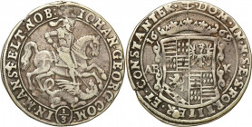 Germany
Germany, Johann Georg III (1647-1710). 1/3 thaler (1/2 guilder) 1669 AB-K, Eisleben 

Ciemna patyna, E�lad po zawieszce.Tornau 492

Detai...
