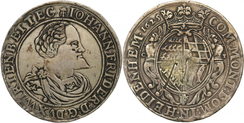 Germany
Germany, Wrttemberg. Johann Friedrich. Thaler 1625 CT, Christophstal - ...