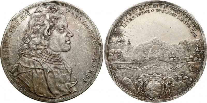 Germany
Germany, Ernest Ludwik von Hessen-Darmstadt (1678-1739) Thaler 1714, Da...