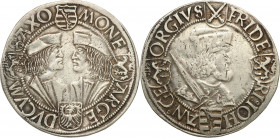 Germany
Germany, Saxony. Friedrich III, Johann and Georg (1507-1525). Guldengroschen - RARE 

Rzadki typ monety. Wiekowa patyna, resztki poE�ysku.K...