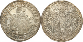 Germany
Germany, Saxony. August (1553-1586). Thaler 1569 HB, Dresden - NO 

Aw.: PC3E�postaD� wE�adcy w prawo trzymajD�cego miecz, w polu przedziel...