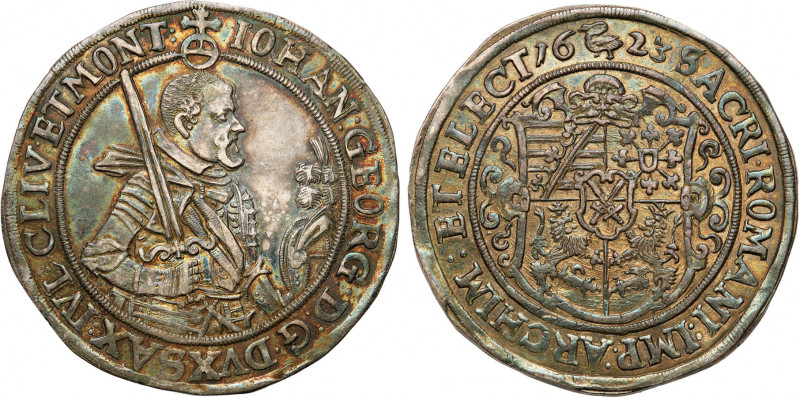 Germany
Germany Saxony, Johann Georg (1615-1656). Half-Thaler 1623, Dresden - N...