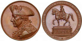 Germany
Germany, Prussia. Bronze medal of Frederick the Great 1851, bronze 

PiD�kna, czekoladowa patyna. Rzadszy medal.Marienburg&nbsp; 4253

De...