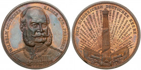 Germany
Germany, Prussia. Wilhelm I. Medal by Brehmer - Victorious German army, bronze 

Aw.: PC3E�postaD� Wilhelma I, wokC3E� napisRw.: Kolumna z ...