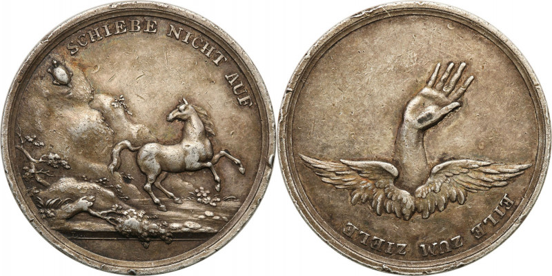 Germany
Germany, Berlin. Medal (around 1800) working youth 

Aw.: WyE�cig koE...