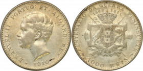 Portugal
Portugal. Manuel II. 1.000 Reis. 1910 

ZE�otawa patyna.KM 558

Details: 25,00 g Ag 
Condition: 3/3+ (VF/VF+)