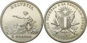 Switzerland
Switzerland. 5 francs 1863, Bern, Shooting Festival - RARE 

Rzadki numizmat. NakE�ad 6.000 sztuk. SchC