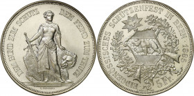 Switzerland
Switzerland. 5 francs 1885, Bern, Shooting Festival - EXCELLENT 

WyE�mienicie zachowana moneta z peE�nym lustrem menniczym.Rzadka pozy...