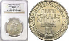 Switzerland
Switzerland. 5 Franc 1939, Luzern NGC MS63 - mintage 40,000 

Moneta wybita w niskim nakE�adzie 40.000 sztuk z okazjiZawodC3w Strzeleck...