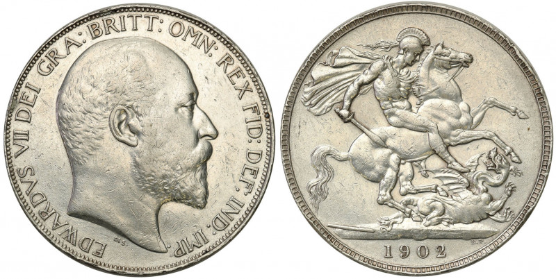 Great Britain
England, Edward VII (19011910). Crown 1902 

Lekkie obicia rant...