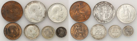 Great Britain
England, Edward VII (1901-1910). Halfcrown - 1 penny 1902-1910, set of 7 coins 

RC3E