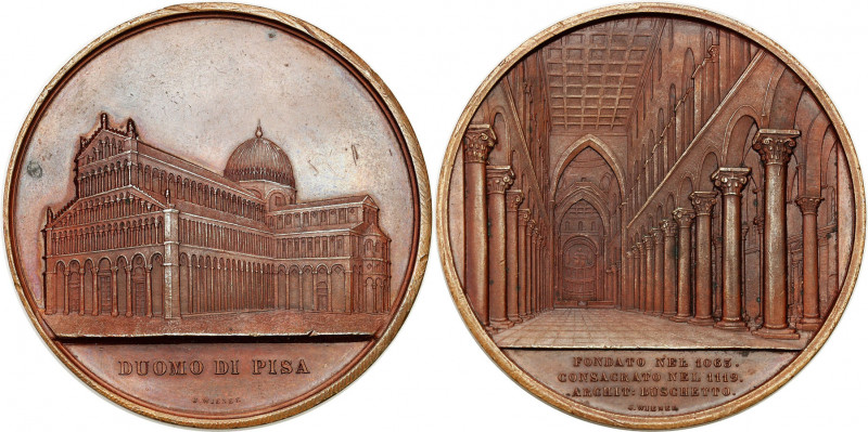 Italy
Italy, Medal 1855 Duomo di Pisa, bronze 

Aw.: Widok katedry Duomo di P...