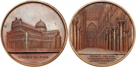 Italy
Italy, Medal 1855 Duomo di Pisa, bronze 

Aw.: Widok katedry Duomo di PisaRw.: WnD�trze bazyliki Bardzo E�adnie zachowany medal z brD�zowa pa...
