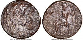 MACEDONIAN KINGDOM. Alexander III the Great (336-323 BC). AR tetradrachm (26mm, 17.22 gm, 12h). NGC Choice VF 5/5 - 2/5. Early posthumous issue of Sid...