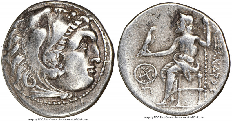 MACEDONIAN KINGDOM. Alexander III the Great (336-323 BC). AR drachm (19mm, 8h). ...
