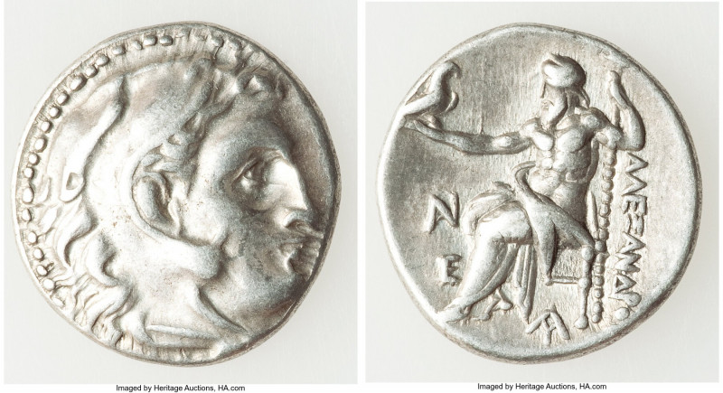 MACEDONIAN KINGDOM. Alexander III the Great (336-323 BC). AR drachm (18mm, 4.03 ...