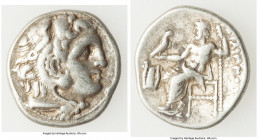 MACEDONIAN KINGDOM. Philip III Arrhidaeus (323-317 BC). AR drachm (18mm, 4.26 gm, 12h). Choice Fine. Lifetime issue of Colophon, ca. 323-319 BC. Head ...