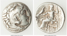 MACEDONIAN KINGDOM. Philip III Arrhidaeus (323-317 BC). AR drachm (17mm, 4.22 gm, 12h). Choice Fine. Early posthumous issue of Lampsacus, ca. 323-317 ...