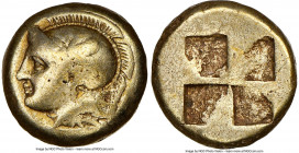 IONIA. Phocaea. Ca. 477-388 BC. EL sixth stater or hecte (10mm, 2.50 gm). NGC Fine 5/5 - 3/5, scratches. Head of Athena left, wearing crested Attic he...