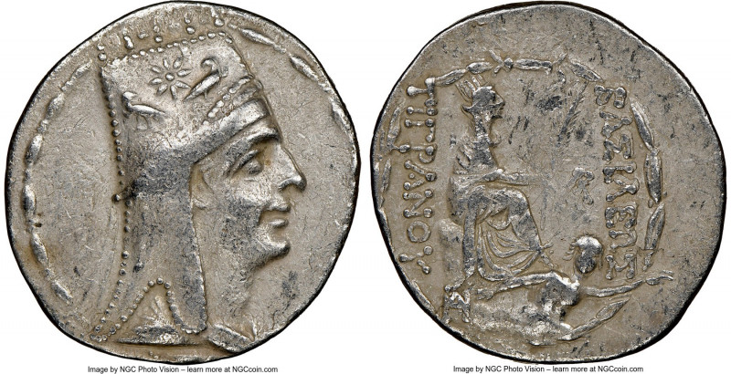 ARMENIAN KINGDOM. Tigranes II the Great (95-56 BC). AR tetradrachm (30mm, 15.52 ...