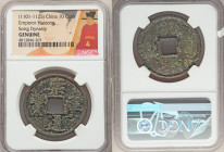 Northern Song Dynasty. Hui-Zong 20-Piece Lot of Certified 10 Cash ND (1101-1125) Genuine NGC, Includes various types and conditions, as pictured. Sold...