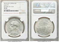 Republic Yuan Shih-kai Dollar Year 10 (1921) XF45 NGC, KM-Y329.6, L&M-79. Reverse of 1914. 

HID09801242017

© 2020 Heritage Auctions | All Rights...