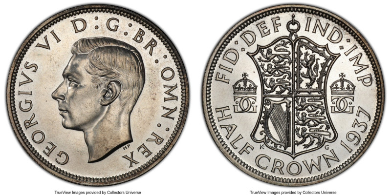 George VI Proof 1/2 Crown 1937 PR64 PCGS, KM856, S-4080. 

HID09801242017

©...