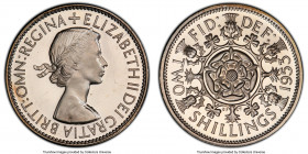 Elizabeth II Proof Florin 1953 PR65 Cameo PCGS, S-4138. 

HID09801242017

© 2020 Heritage Auctions | All Rights Reserved