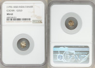 Cochin 10-Piece Lot of Certified gold Fanams ND (1795-1850) MS62 NGC, KM10. Sold as is, no returns. 

HID09801242017

© 2020 Heritage Auctions | A...