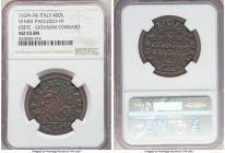 Venice. Giovanni Cornaro 4 Soldi ND (1624-1630) AU55 Brown NGC, KM125, Paolucci-19. 

HID09801242017

© 2020 Heritage Auctions | All Rights Reserv...