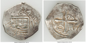 Philip IV Cob 4 Reales 1654 Mo-P VF, Mexico City mint, KM45, Cal-1072. 32.3mm. 13.56gm. 

HID09801242017

© 2020 Heritage Auctions | All Rights Re...