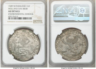 Holland. Provincial Lion Daalder 1589 AU Details (Environmental Damage) NGC, Dav-8838. 

HID09801242017

© 2020 Heritage Auctions | All Rights Res...