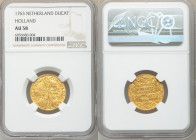 Holland. Provincial gold Ducat 1763 AU58 NGC, KM12.3, Fr-250. Lustrous and fully struck. 

HID09801242017

© 2020 Heritage Auctions | All Rights R...