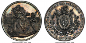 Confederation silver Specimen "Geneva Shooting Festival" Medal 1882 SP63 PCGS, Richter-619c. Olive-gold and onyx toning. 

HID09801242017

© 2020 ...
