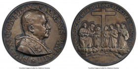 Pius XI silver Specimen "Cannonizations of Saints" Medal AN XIII (1934) SP64 PCGS, Rinaldi-128. 43mm. By Aurelio Mistruzzi. PIVS XI PONTIFEX MAXIMVS A...