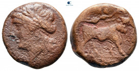 Campania. Neapolis circa 270-240 BC. Bronze Æ